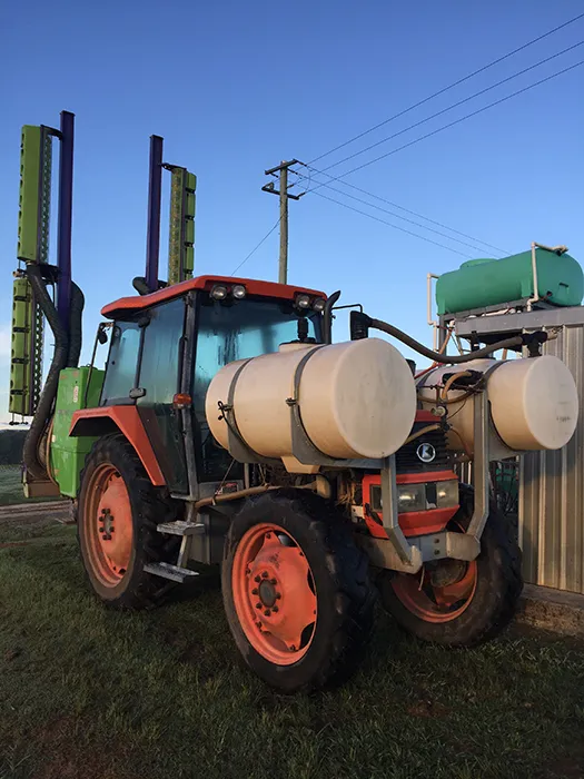 Farm poly tank repairs
