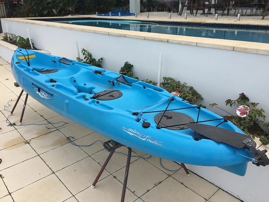 Plastic Poly Kayak repair