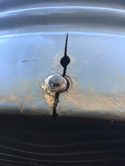 Large round Water Tank Repairs