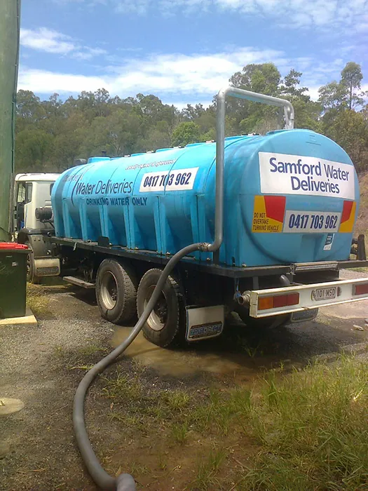 Water cartage tank repairs
