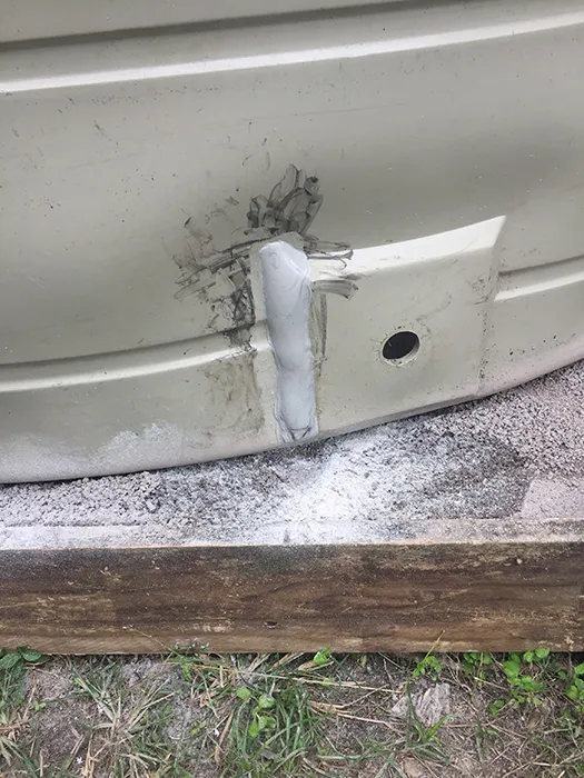 Poly slimline Tank Repair