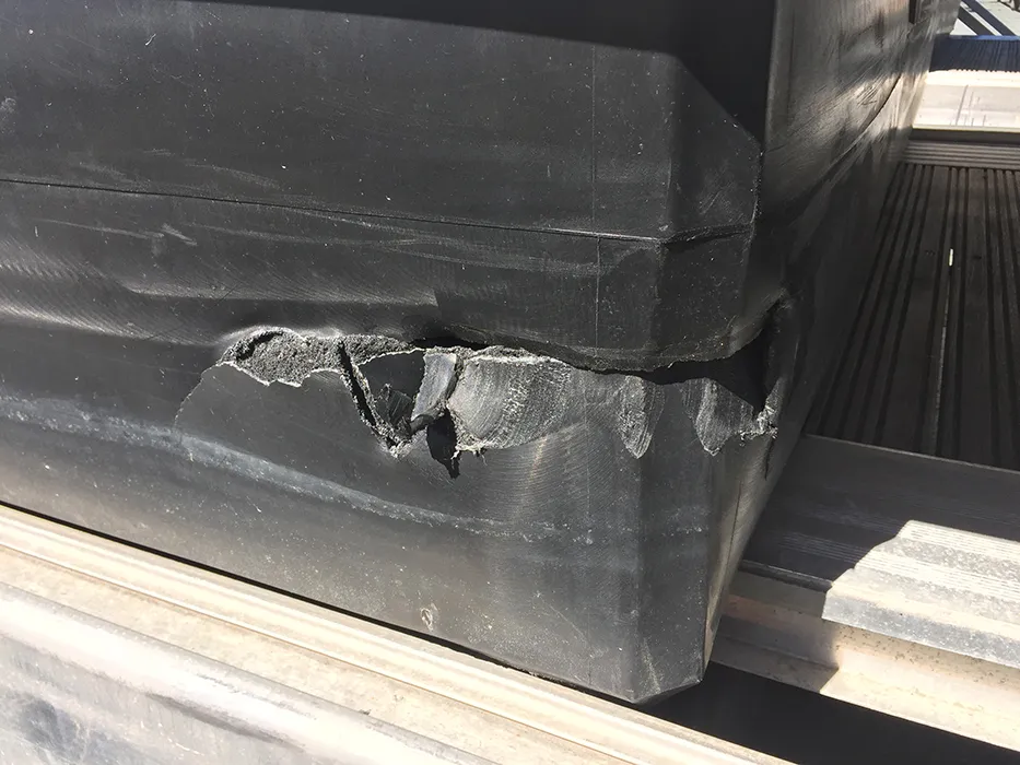 Plastic Poly Pontoon Repairs